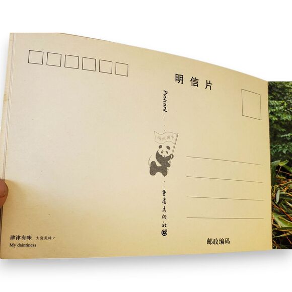 Giant Panda Postcard Book 2006 China 20 Cards Souvenir FLAWED For Crafts - Picture 6 of 11